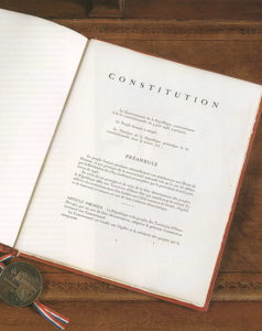 Constitution Ve République 238x300 - La Rationalisation du parlementarisme sous la Ve République
